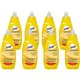 Genuine Joe Dish Detergent - For Pot - Concentrate - 38 fl oz (1.2 quart) - Lemon Scent - 8 / Carton - Heavy Duty, Durable - Yel
