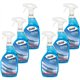Genuine Joe Non-Ammoniated Glass Cleaner - Ready-To-Use - 32 fl oz (1 quart) - 6 / Carton - Non Ammoniated, Non-streaking - Blue
