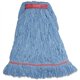 Genuine Joe Narrow Band Large Mophead - Large - Rayon, Cotton, Cotton, Fiber - 1Each