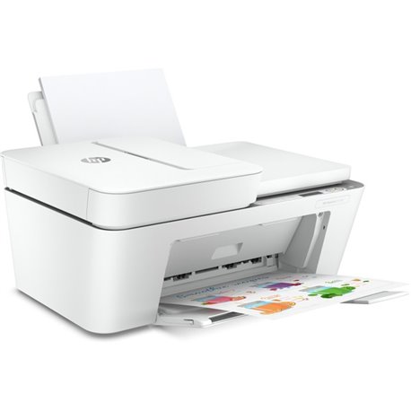 HP Deskjet 4155e Wireless Inkjet Multifunction Printer - Color - White - Copier/Mobile Fax/Printer/Scanner - 4800 x 1200 dpi Pri