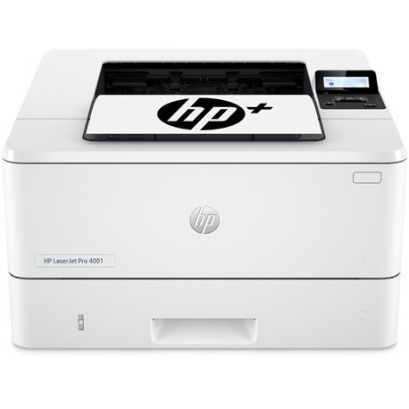 HP LaserJet Pro 4001ne Desktop Wired Laser Printer - Monochrome - 42 ppm Mono - 4800 x 600 dpi Print - Auto/Manual Duplex Print 