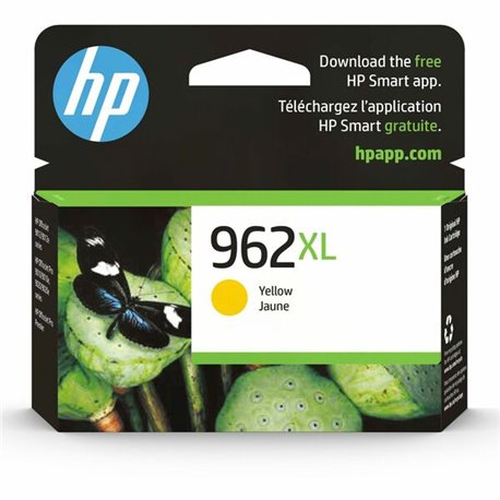 HP 962XL (3JA02AN) Original High Yield Inkjet Ink Cartridge - Yellow - 1 Each - 1600 Pages