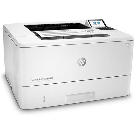 HP LaserJet Enterprise M406dn Desktop Laser Printer - Monochrome - 40 ppm Mono - 1200 x 1200 dpi Print - Automatic Duplex Print 