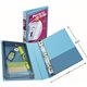 Avery 1" Mini Durable View Binder - 1" Binder Capacity - Half-letter - 5 1/2" x 8 1/2" Sheet Size - 175 Sheet Capacity - Round R