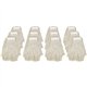 Genuine Joe Clamp-style Mophead - 20 - Cut Ends, Absorbent, Narrow Headband - Cotton - Natural - 12 / Carton