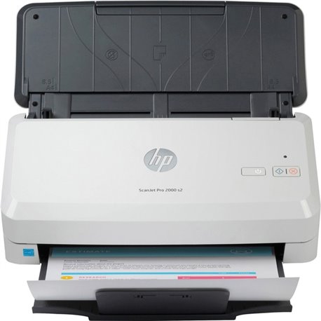 HP ScanJet Pro 2000 s2 Sheetfed Scanner - 600 dpi Optical - 48-bit Grayscale - 35 ppm (Mono) - 35 ppm (Color) - Duplex Scanning 