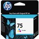 HP 75 (CB337WN) Original Inkjet Ink Cartridge - Color - 1 Each - 210 Pages