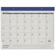 At-A-Glance Fashion Color Monthly Desk Pad, Standard, 21 3/4" x 17" - Standard Size - Julian Dates - Monthly - 12 Month - Januar