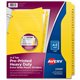 Avery Heavy-Duty Plastic A-Z Industrial Dividers - 26 x Divider(s) - 26 Tab(s) - A-Z - 26 Tab(s)/Set - 8.5" Divider Width x 11" 