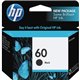 HP 60 (CC640WN) Original Inkjet Ink Cartridge - Black - 1 Each - 200 Pages