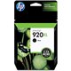 HP 920XL (CD975AN) Original Inkjet Ink Cartridge - Black - 1 Each - 1200 Pages