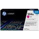 HP 504A (CE253A) Original Laser Toner Cartridge - Single Pack - Magenta - 1 Each - 7000 Pages