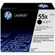 HP 55X (CE255X) Original Laser Toner Cartridge - Single Pack - Black - 1 Each - 12500 Pages