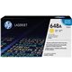 HP 648A (CE262A) Original Standard Yield Laser Toner Cartridge - Single Pack - Yellow - 1 Each - 11000 Pages