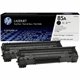 HP 85A 2-pack Black Original LaserJet Toner Cartridges - 1600 Pages