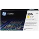 HP 507A (CE402A) Original Laser Toner Cartridge - Single Pack - Yellow - 1 Each - 6000 Pages