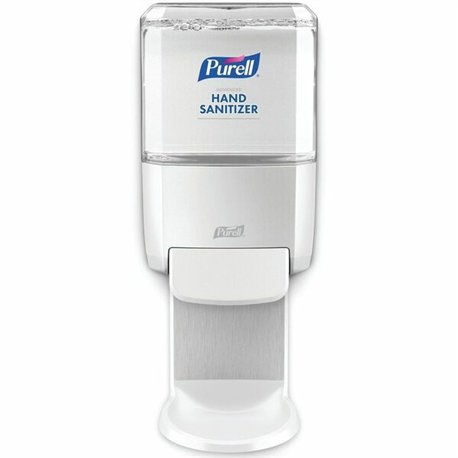 PURELL ES4 Hand Sanitizer Manual Dispenser - Manual - 1.27 quart Capacity - Locking Mechanism, Durable, Wall Mountable - White -