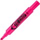 Avery Desk-Style, Fluorescent Pink, 1 Count (24010) - Chisel Marker Point Style - Refillable - Fluorescent Pink Water Based Ink 