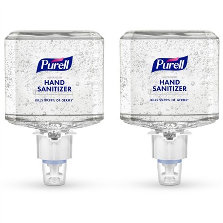 PURELL Advanced Hand Sanitizer Gel Refill - Citrus, Fruity Scent - 40.6 fl oz (1200 mL) - Kill Germs - Hand, Skin - Clear - Dye-