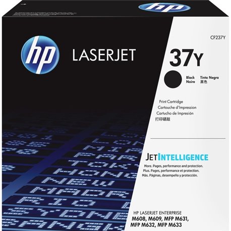 HP 37Y (CF237Y) Original Extra High Yield Laser Toner Cartridge - Black - 1 Each - 41000 Pages