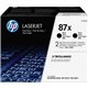 HP 87X (CF287XD) Original High Yield Laser Toner Cartridge - Black - 2 / Carton - 36000 Pages