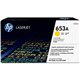 HP 653A (CF322A) Original Standard Yield Laser Toner Cartridge - Single Pack - Yellow - 1 Each - 16500 Pages