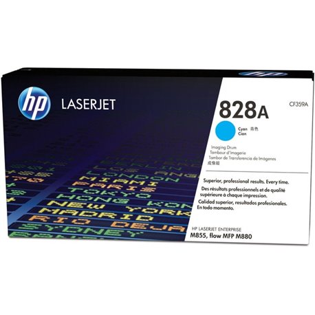 HP 828A LaserJet Image Drum - Single Pack - Laser Print Technology - 30000 - 1 Each - OEM - Cyan