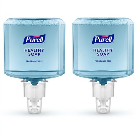 PURELL ES6 HEALTHY SOAP Gentle & Free Foam - Fragrance-free ScentFor - 40.6 fl oz (1200 mL) - Dirt Remover, Kill Germs, Bacteria