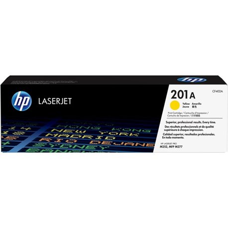 HP 201A Original Laser Toner Cartridge - Yellow - 1 / Pack - 1400 Pages