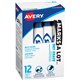 Avery Marks A Lot Desk-Style Dry Erase Marker - Chisel Marker Point Style - Blue - White Barrel - 1 Dozen