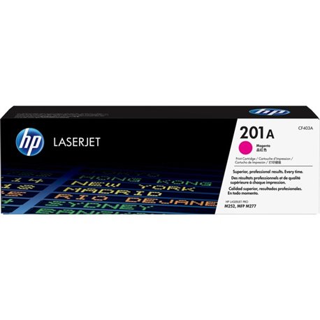 HP 201A Original Laser Toner Cartridge - Magenta - 1 / Pack - 1400 Pages