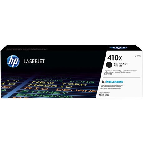 HP 410X Original High Yield Laser Toner Cartridge - Black Pack - 6500 Pages