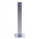 PURELL Messenger ES8 Silver Panel Floor Stand with Dispenser - Floor - Silver