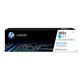 HP 202X (CF501X) Original High Yield Laser Toner Cartridge - Cyan - 1 Each - 2500 Pages