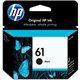 HP 61 (CH561WN) Original Inkjet Ink Cartridge - Black - 1 Each - 190 Pages