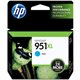 HP 951XL (CN046AN) Original Inkjet Ink Cartridge - Cyan - 1 Each - 1500 Pages