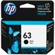 HP 63 Original Inkjet Ink Cartridge - Black - 1 Pack - 170 Pages