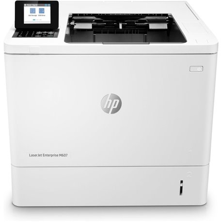 HP LaserJet M607 M607n Desktop Laser Printer - Monochrome - 55 ppm Mono - 1200 x 1200 dpi Print - Manual Duplex Print - 650 Shee