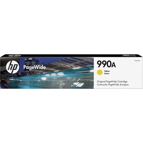 HP 990A (M0J81AN) Original Standard Yield Inkjet Ink Cartridge - Yellow - 1 Each - 10000 Pages