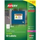 Avery TrueBlock ID Label - Waterproof - Permanent Adhesive - Rectangle - Laser - White - Film - 4 / Sheet - 50 Total Sheets - 20