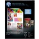 HP Glossy Brochure Paper - White - 97 Brightness - Letter - 8 1/2" x 11" - 40 lb Basis Weight - Glossy - 150 / Pack - White