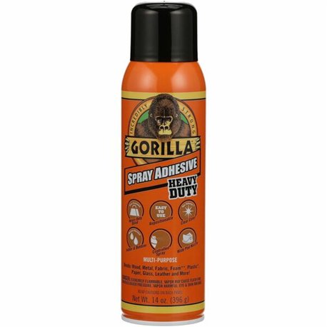 Gorilla Spray Adhesive - 14 oz - 1 Each - Clear