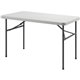 Lorell Ultra-Lite Banquet Table - For - Table TopLight Gray Rectangle Top - Dark Gray Base - 450 lb Capacity x 48" Table Top Wid