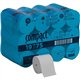 Compact Coreless Recycled Toilet Paper - 2 Ply - 4.05" x 3.85" - 1000 Sheets/Roll - White - 36 / Carton
