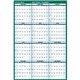 At-A-Glance QuickNotes Desk Wall Calendar - Small Size - Julian Dates - Monthly - 12 Month - January 2024 - December 2024 - 1 Mo