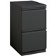 Lorell 20" File/File Mobile File Cabinet with Full-Width Pull - 15" x 19.9" x 27.8" - 2 x Drawer(s) for File - Letter - Recessed