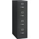 Lorell Fortress Series 26-1/2" Commercial-Grade Vertical File Cabinet - 15" x 26.5" x 52" - 4 x Drawer(s) for File - Letter - Ve