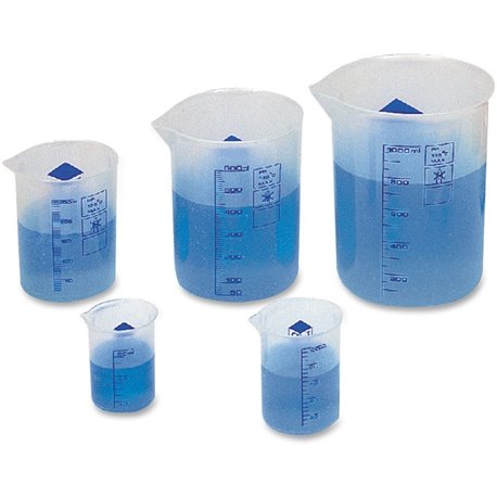 Learning Resources Graduated Plastic Beakers - Plastic