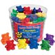 Three Bear Family Counters Set - Learning Theme/SubjectSkill Learning: Size Differentiation - 96 x Bear Shape - Assorted - Plast