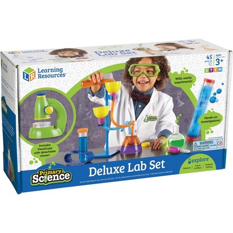 Learning Resources Age3+ Primary Science Deluxe Lab Set - Theme/Subject: Learning - Skill Learning: Science Experiment, Problem 